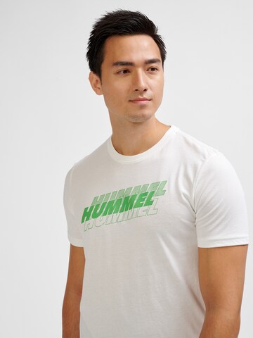Hummel Shirt 'GRAPHIC TRIPLE' in Wit
