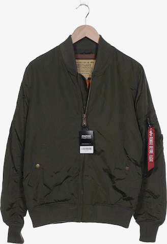 ALPHA INDUSTRIES Jacket & Coat in M in Green: front