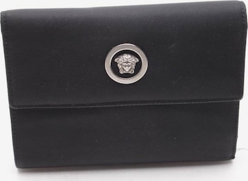 VERSACE Small Leather Goods in One size in Black: front