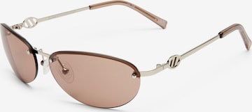 LE SPECS - Gafas de sol 'SLINKY' en plata: frente