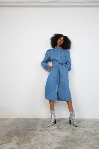 Stella Nova Shirt dress 'Sara Lou' in Blue