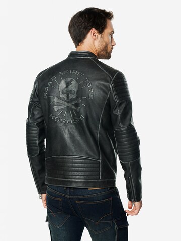 KOROSHI Přechodná bunda – černá