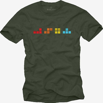 MAKAYA Shirt in Grün: Vorderseite