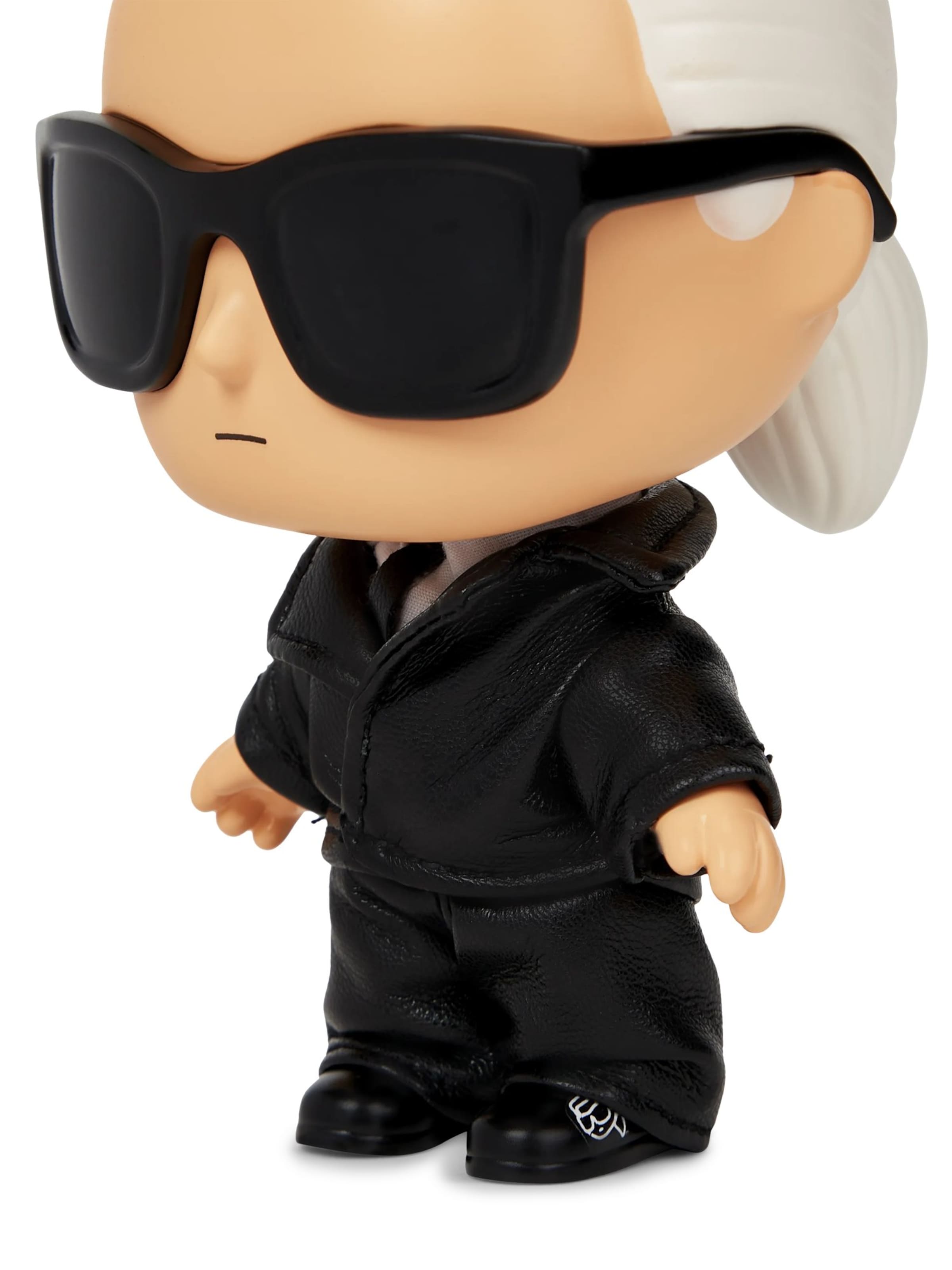 Karl Lagerfeld - Llavero 'Ikon' en negro