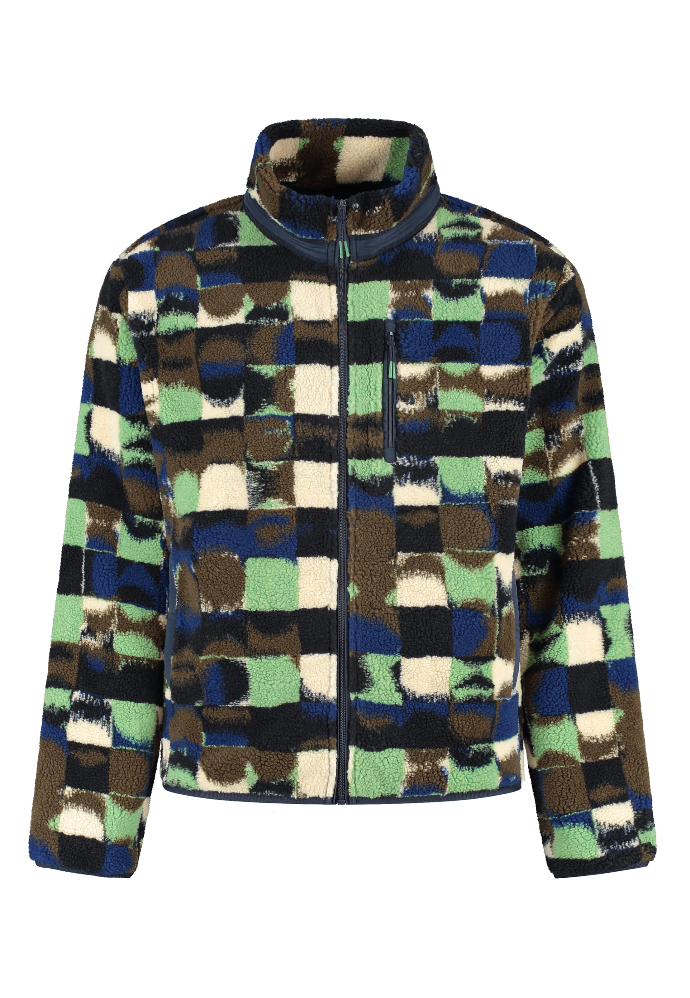 Shiwi Ζακέτα φλις σε πράσινο: μπροστά