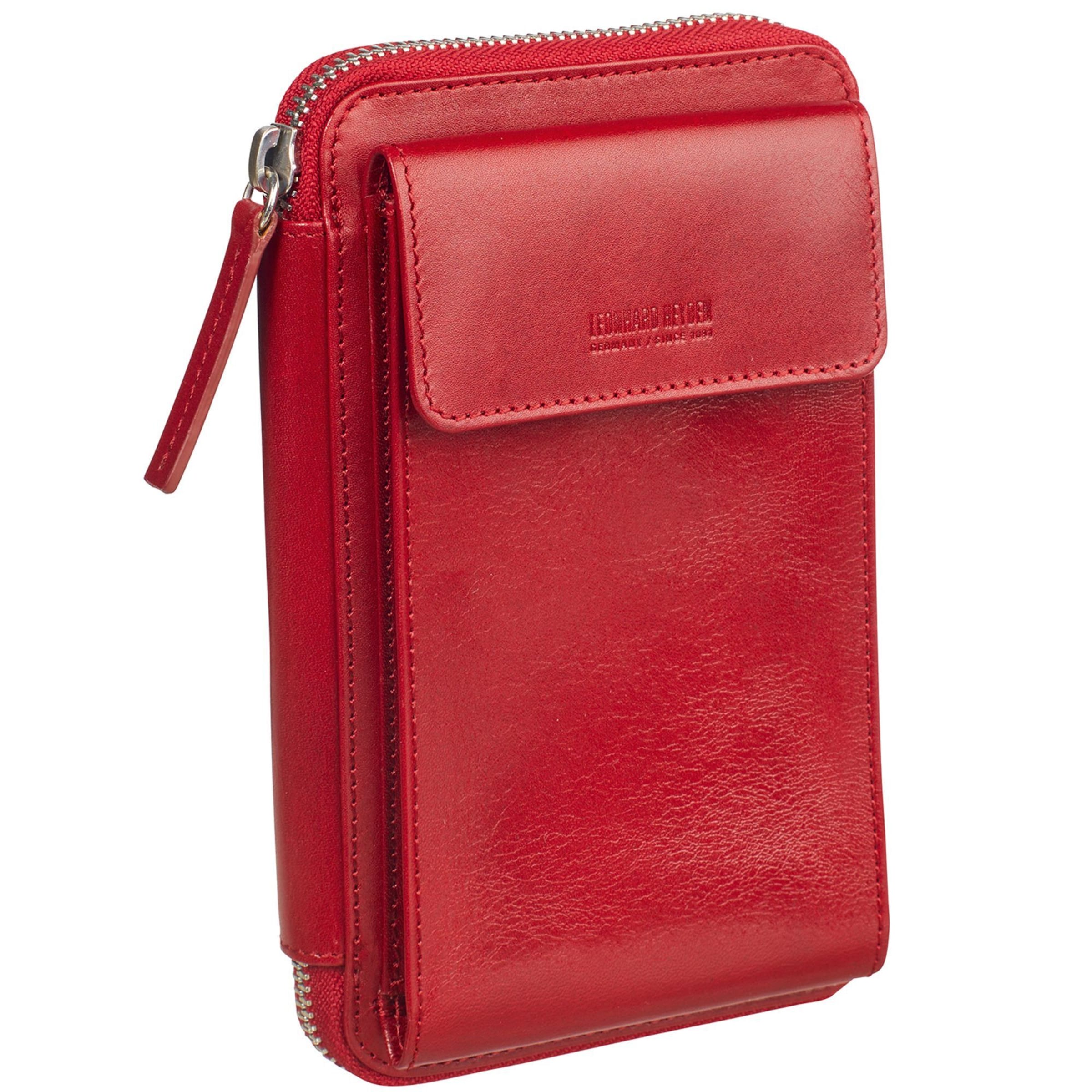 LEONHARD HEYDEN Smartphone case 'Cambridge' in Red: front