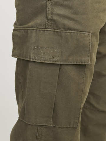 Loosefit Pantalon cargo 'JPSTKane JJBarkley' JACK & JONES en vert
