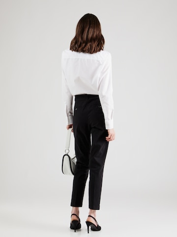 Sisley Slimfit Pantalon in Zwart