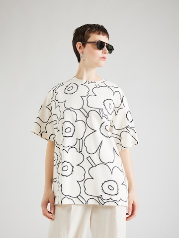 Marimekko Shirt 'NOPEUS' in Beige