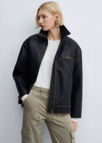 MANGO Regular Cargojeans in Groen