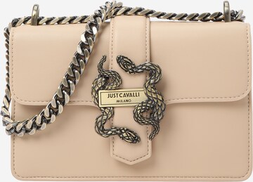 Sac à bandoulière Just Cavalli en beige : devant