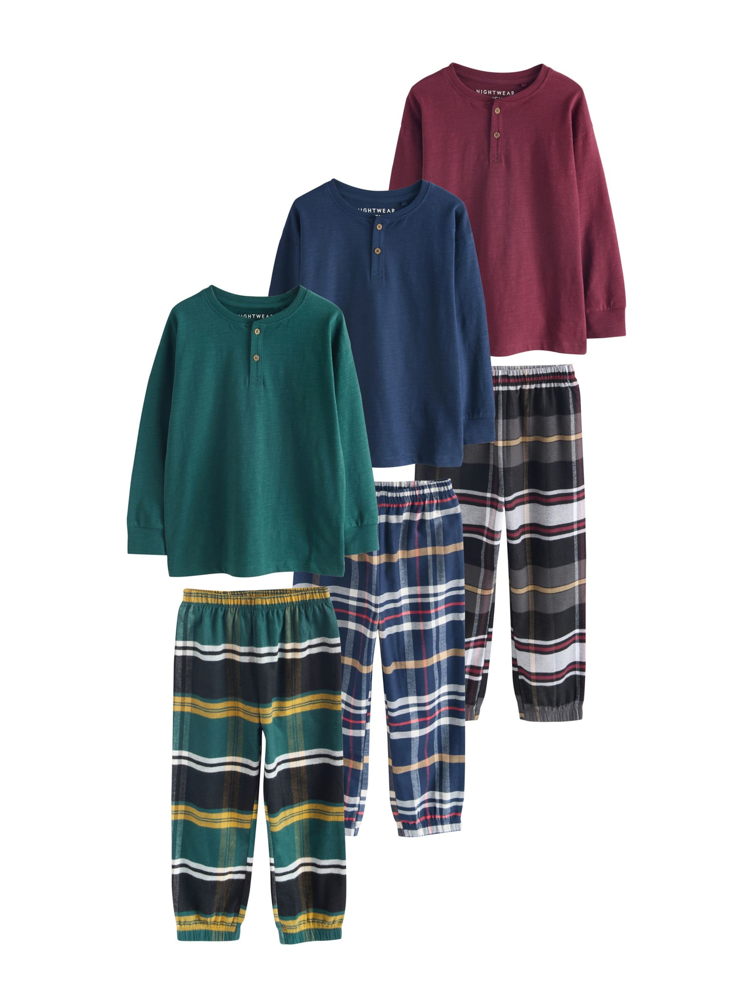 Next Πιτζάμα σε μπλε: μπροστά