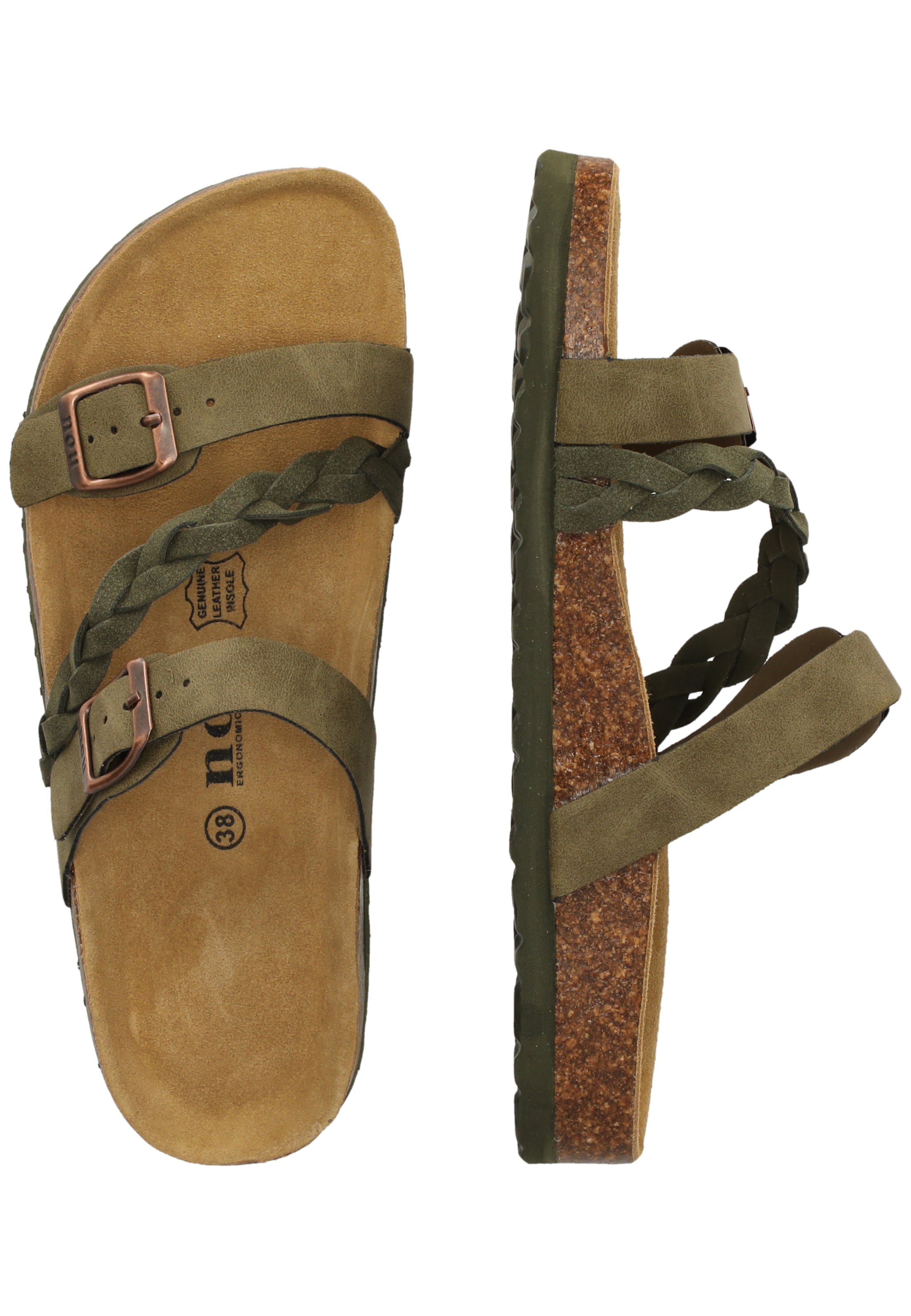 NOU Sandal 'Priego' in Green