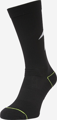 Reebok Спортни чорапи в черно: отпред
