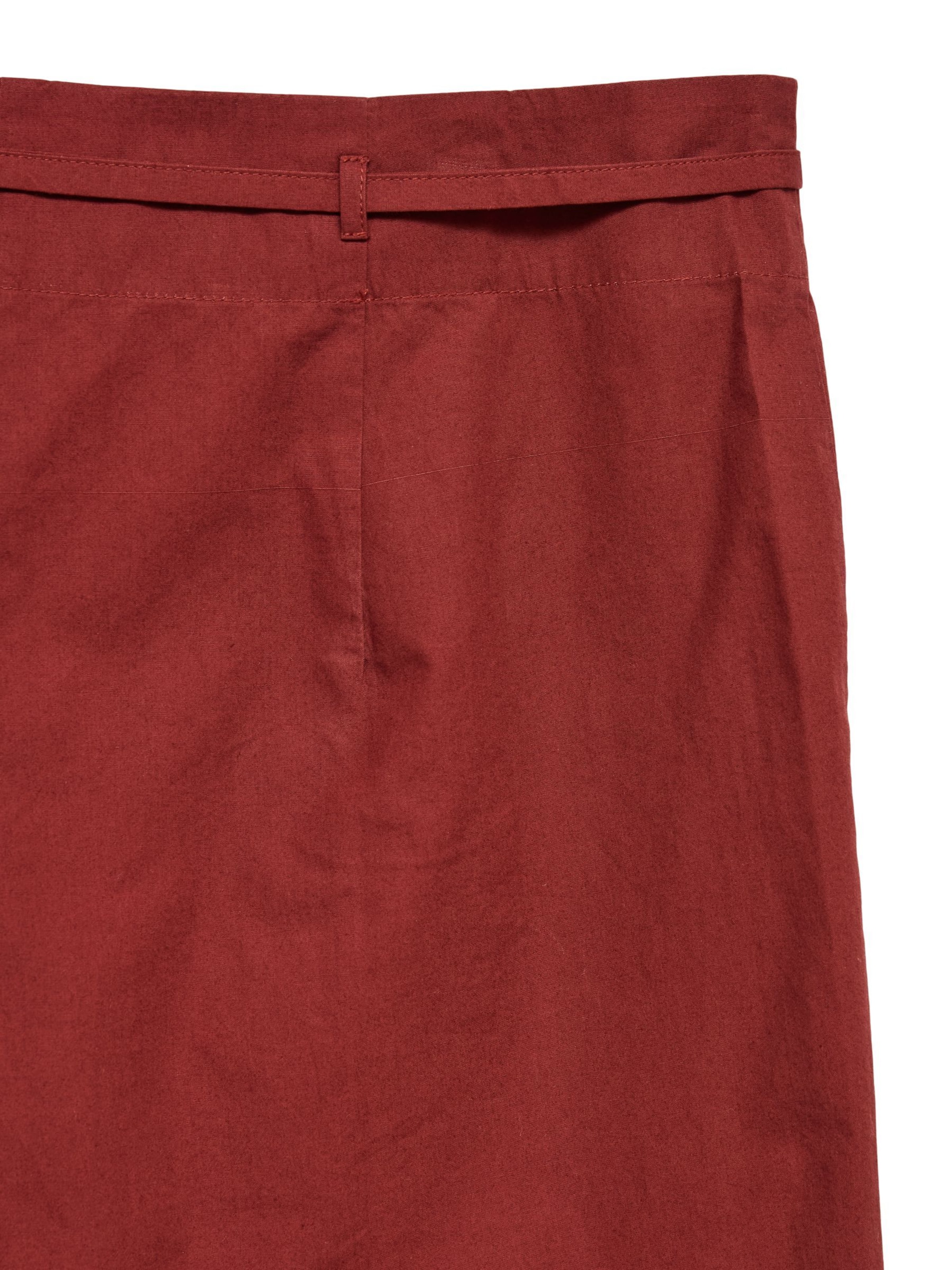 VERO MODA Wide leg Trousers 'AWBARBARA' in Brown