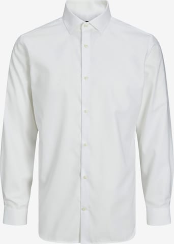 JACK & JONES Button Up Shirt 'PARKER' in White: front