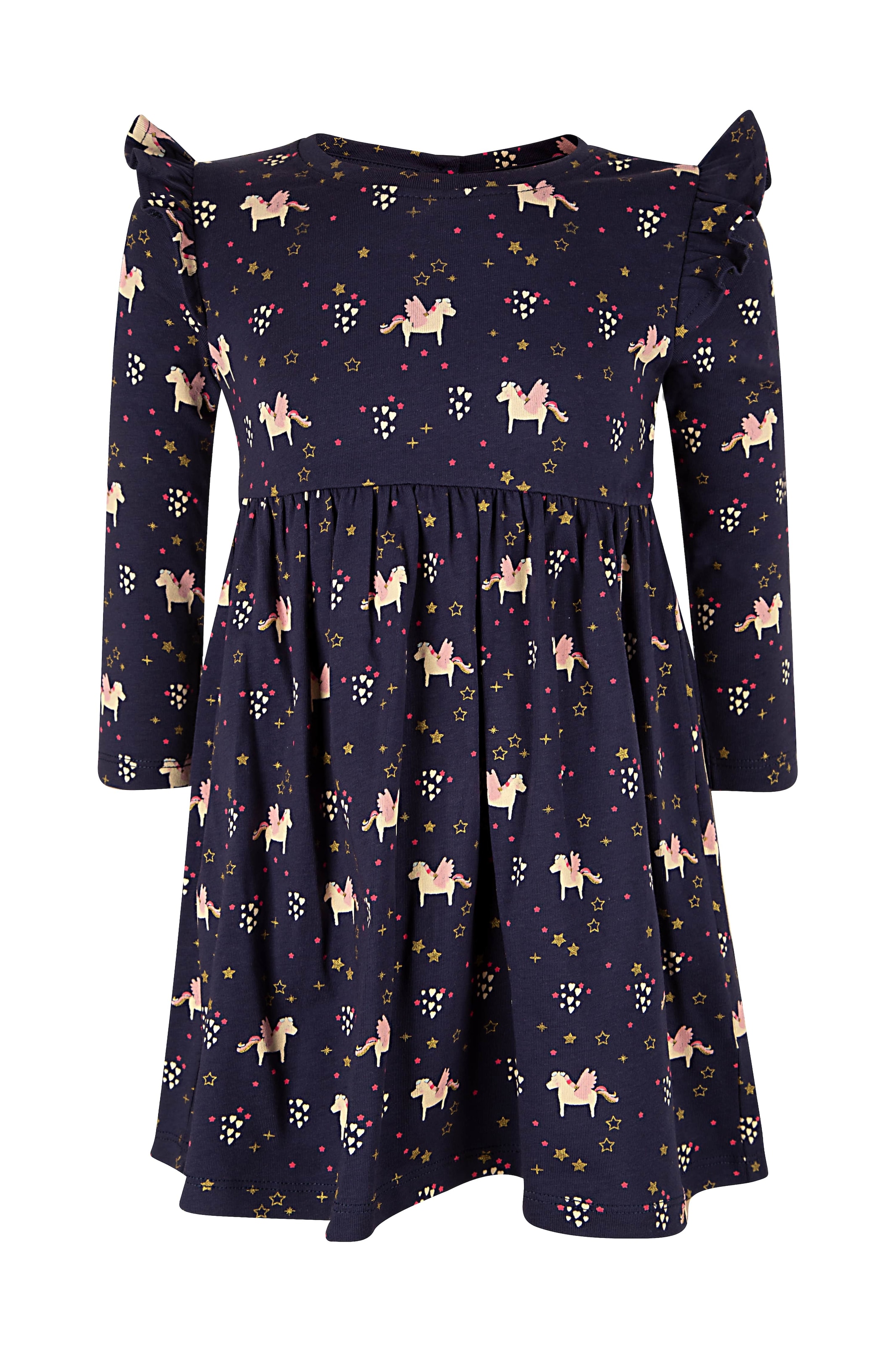 happy girls - Vestido en azul: frente