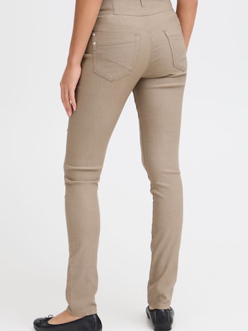 Fransa Skinny Trousers ' FRZalin ' in Brown