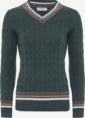 Moxx Paris Sweater in Green: front