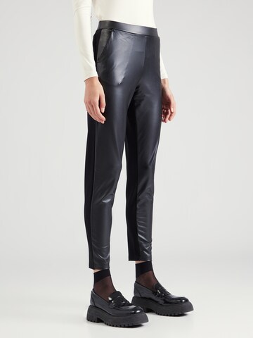 EA7 Emporio Armani Tapered Bukser i sort: forside