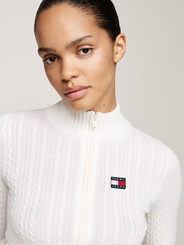 Cardigan Tommy Jeans en blanc