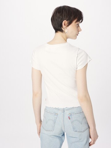 LEVI'S ® Μπλουζάκι 'Inside Out Seamed Tee' σε λευκό