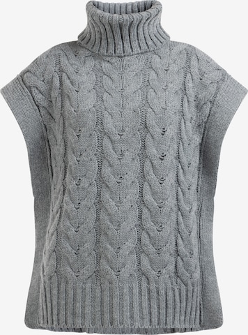 DreiMaster Vintage Sweater in Grey: front