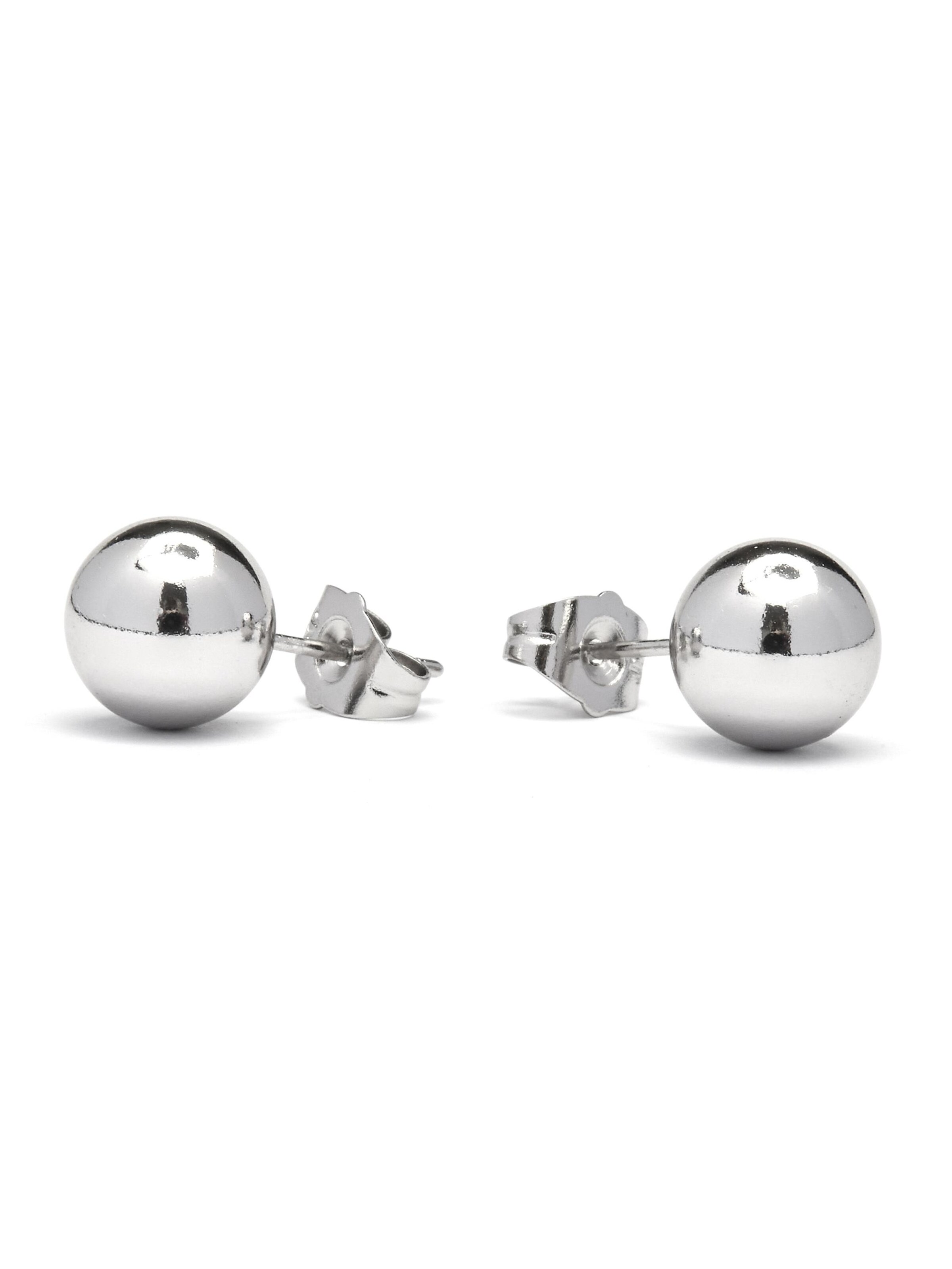Luxenter Earrings 'Gnis' in Silver