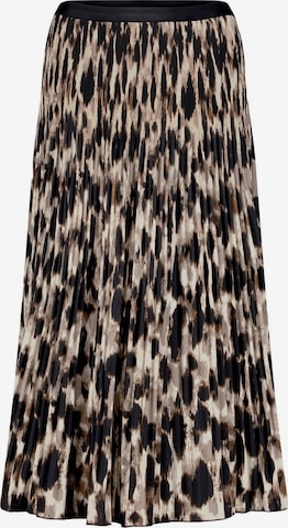 Betty Barclay Plisseerock mit Gummizug in Beige: Vorderseite