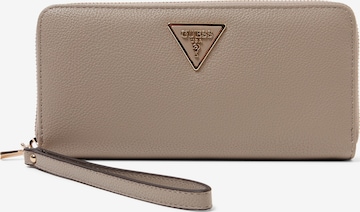 Porte-monnaies 'Laurel' GUESS en beige : devant