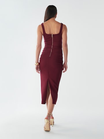 Robe 'Brookes' BWLDR en rouge : derrière