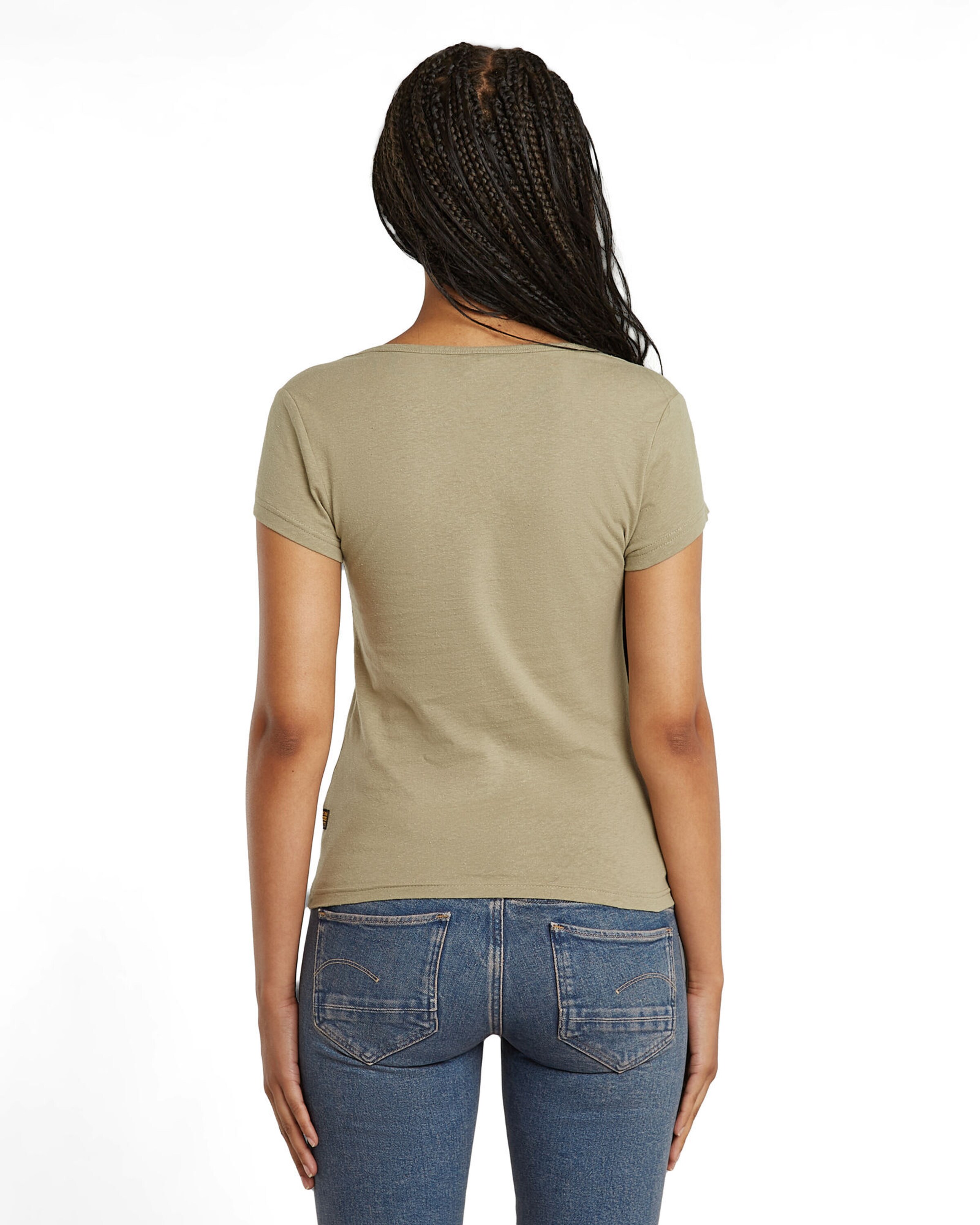 G-STAR Shirt 'Sweet Heart' in Beige