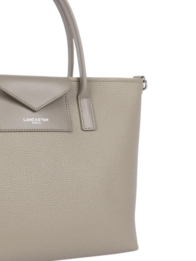 LANCASTER Paris Cabas 'Cabas Maya Double 517-102 Galet Foncé' en One Size en gris, Vue avec produit