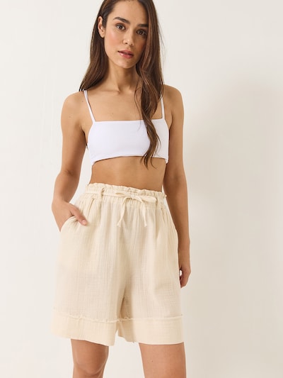 Bianco Lucci Trousers in Cream, Item view