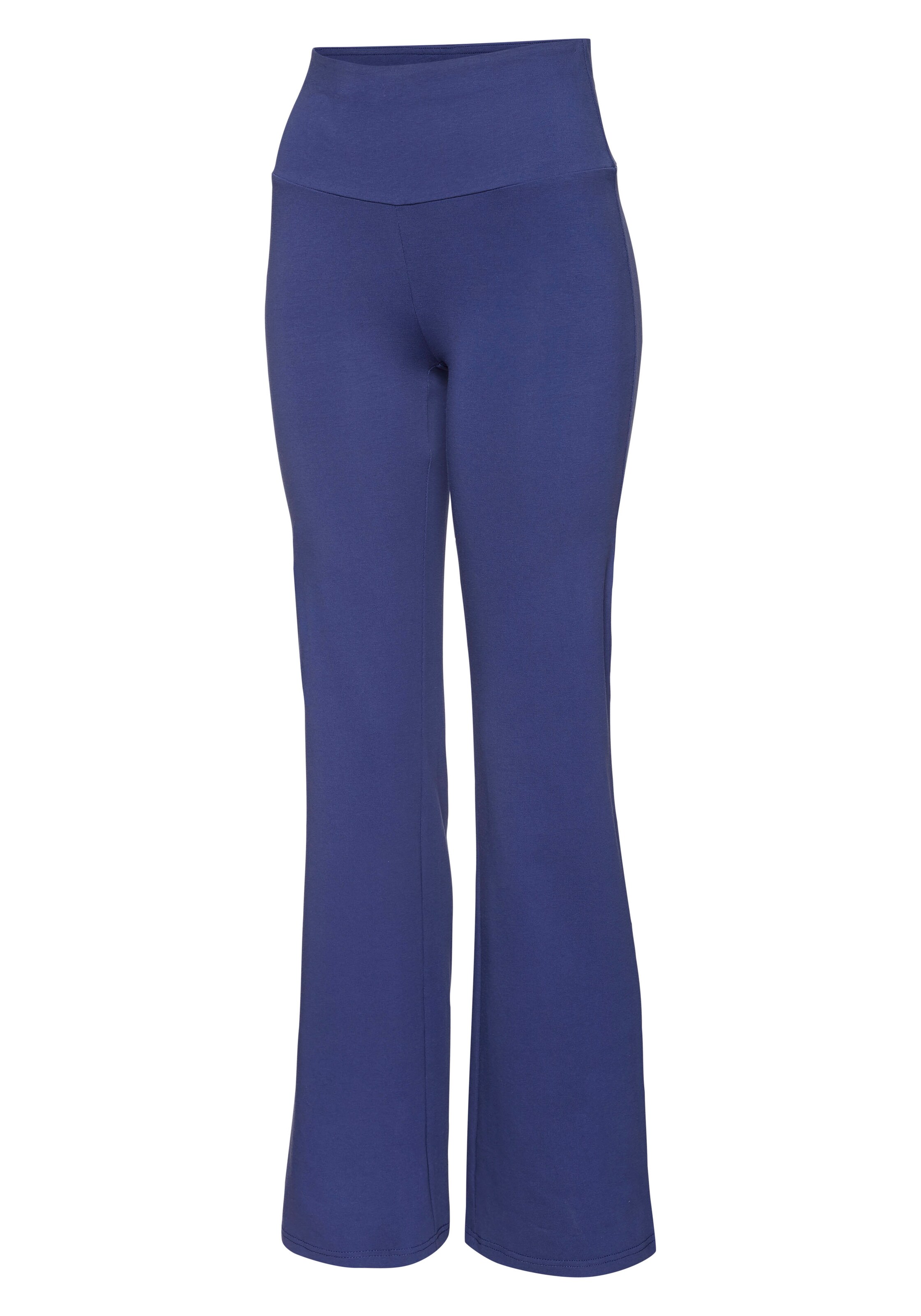 LASCANA ACTIVE Flared Workout Pants in Blue