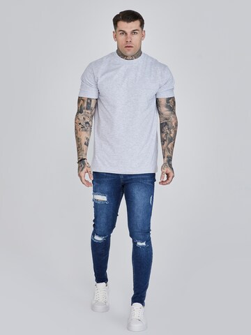 Coupe slim Jean SikSilk en bleu