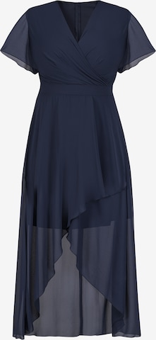 Karko Evening Dress 'MONIKA' in Blue: front