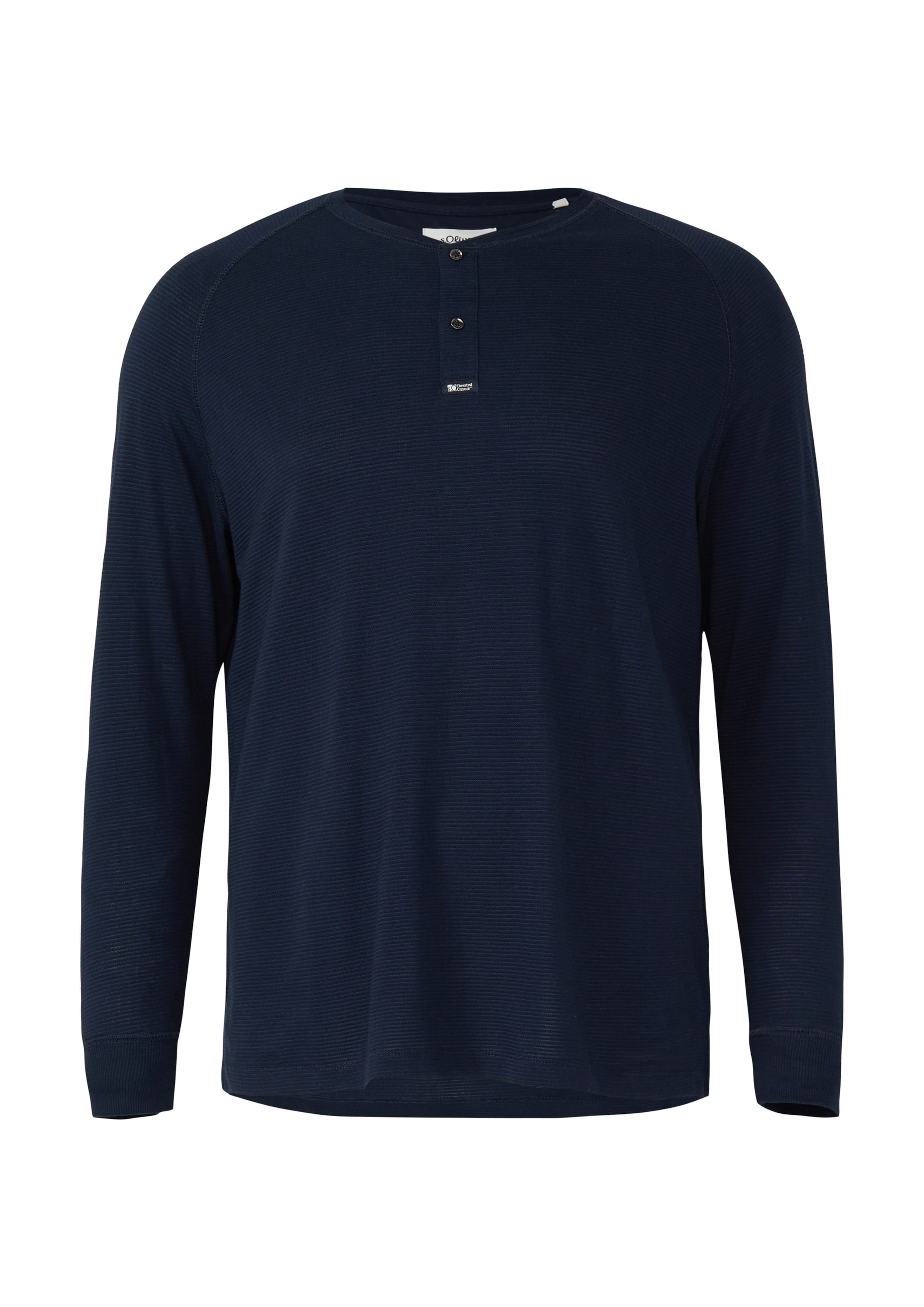 s.Oliver Shirt in Blauw: voorkant