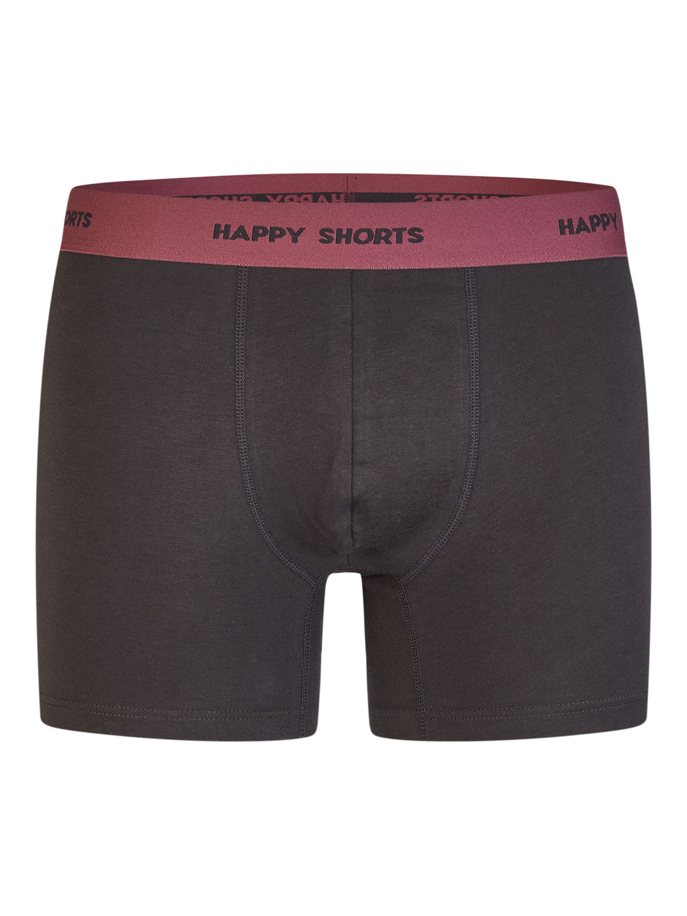 Happy Shorts Boxershorts ' Jersey ' in Rood