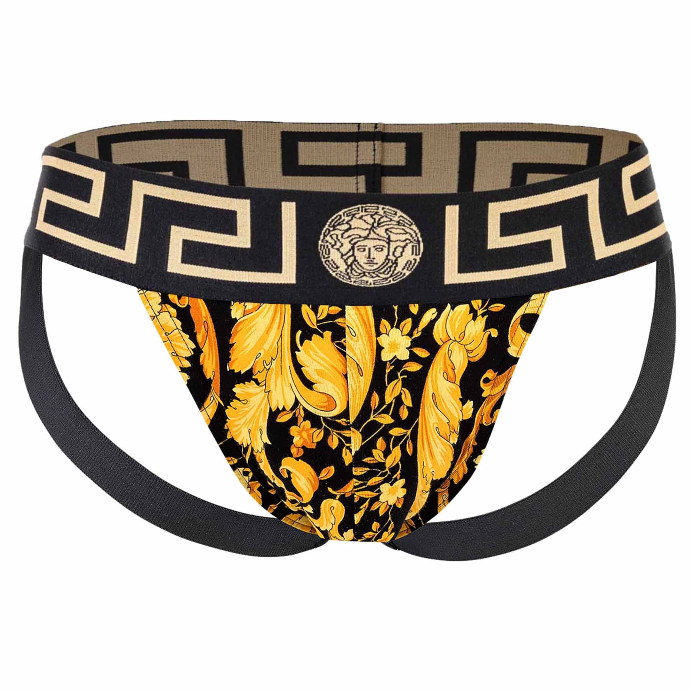 VERSACE Slip - fekete: elől