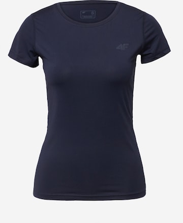 4F - Camiseta funcional en azul: frente