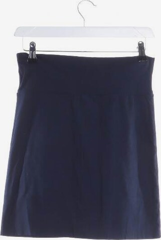 Velvet Skirt in XS in Blue: front