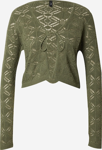 Cardigan 'DANA' ONLY en vert : devant