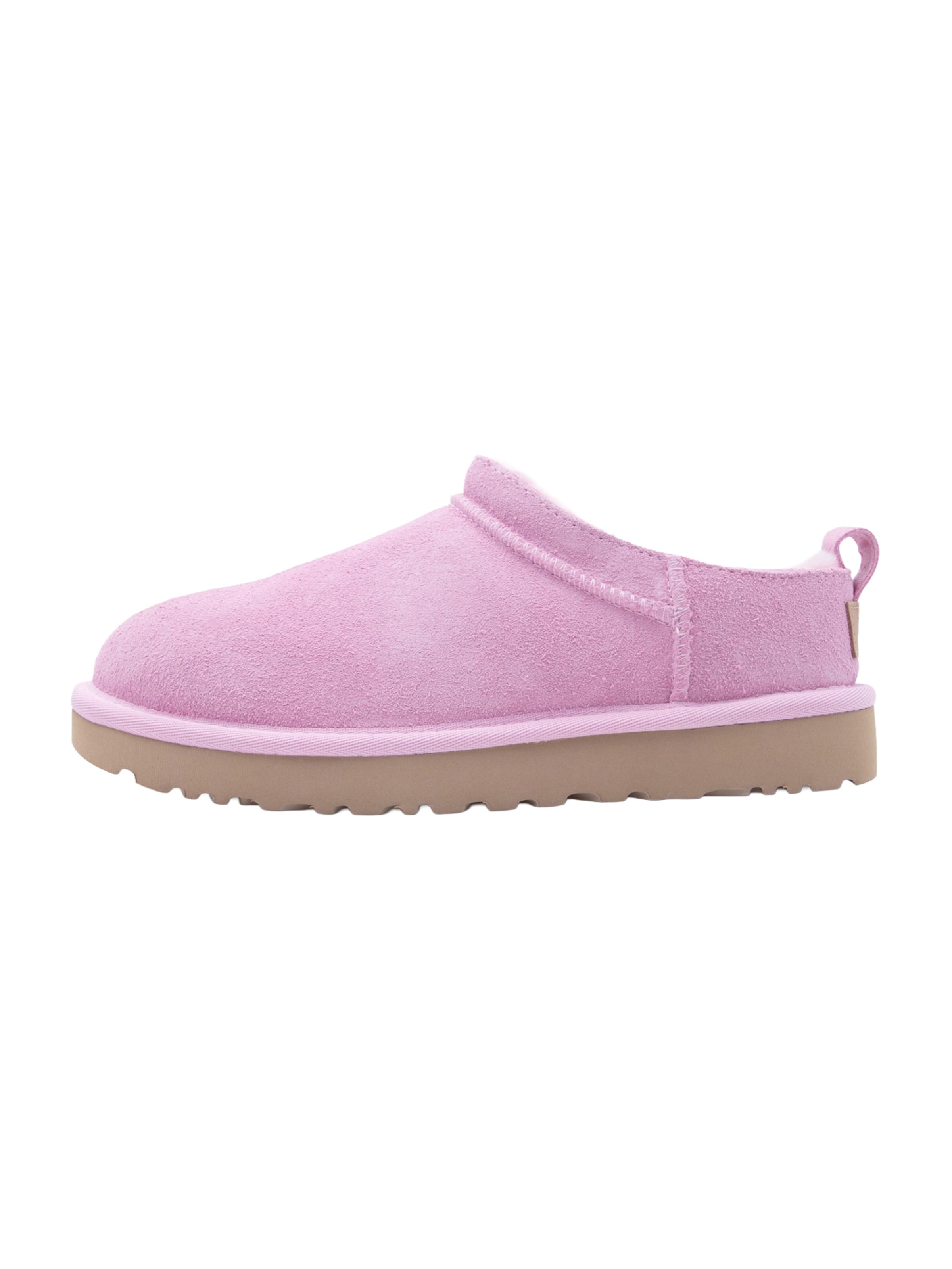 UGG Classic Flats 'Classic Micro' in Pink: front