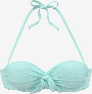 Top per bikini di LASCANA in verde: frontale