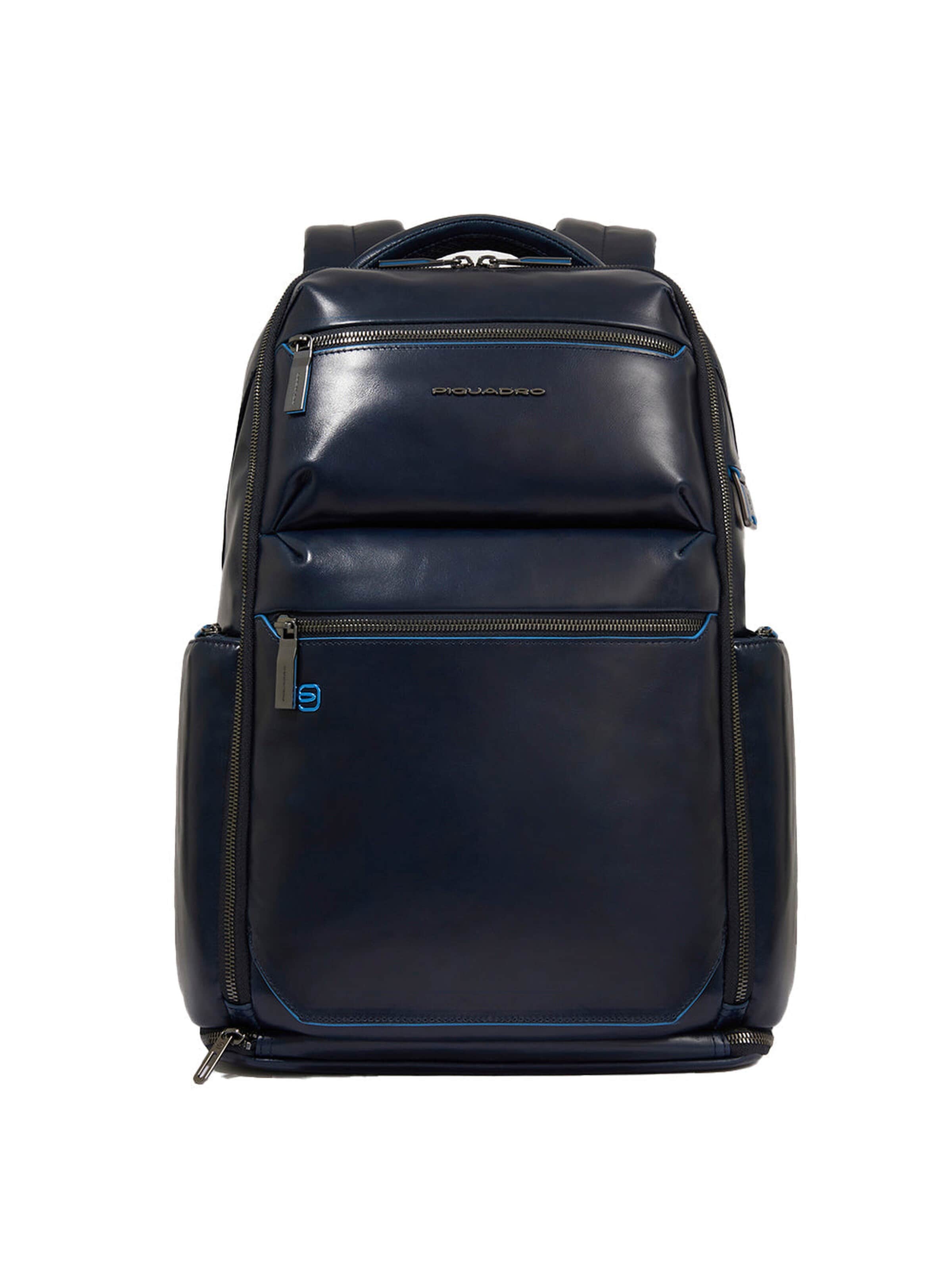 Piquadro Rucksack‌‌‌‌‌‌‌‌‌‌ in Blau: Vorderseite