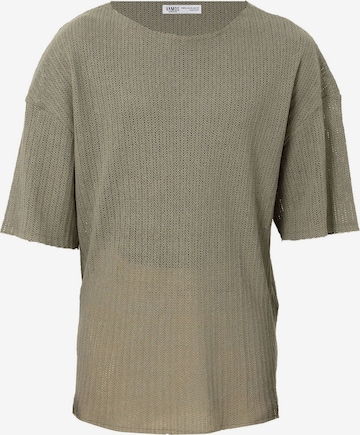 VAMOS CLO Μπλουζάκι 'Lobelia' σε γκρι: μπροστά