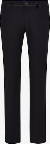 REDPOINT Chino Pants in Black: front