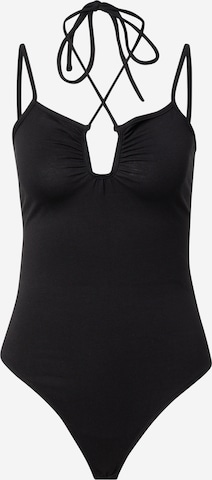 Gina Tricot Shirt body 'Taryn' in Zwart: voorkant