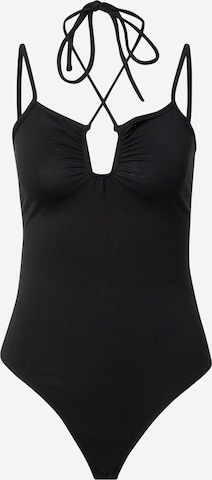 Tricou body 'Taryn' de la Gina Tricot pe negru: față